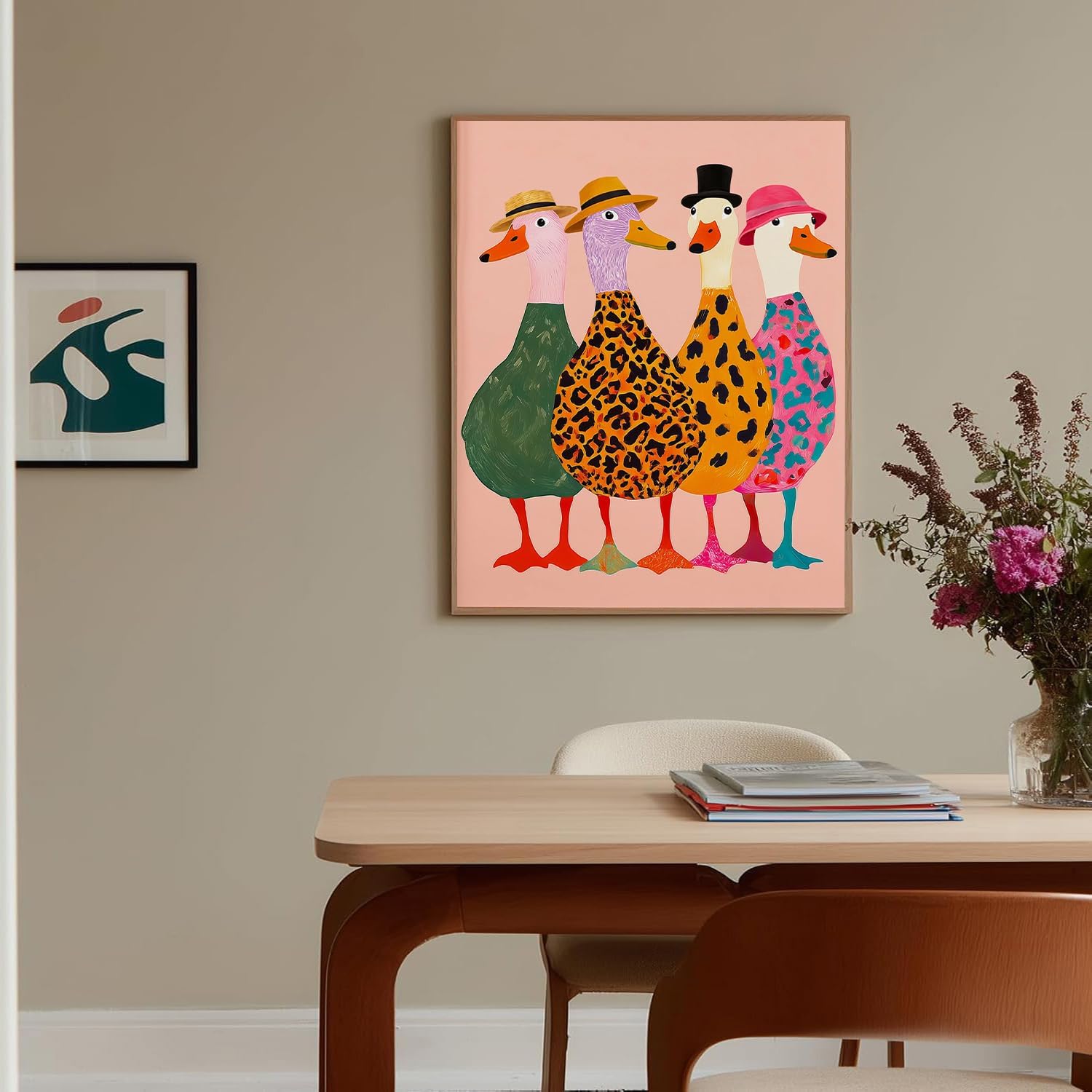 XUCNWL Duck Paint by Numbers Kit for Adults,16x20 Inch (Without Frame) image 2
