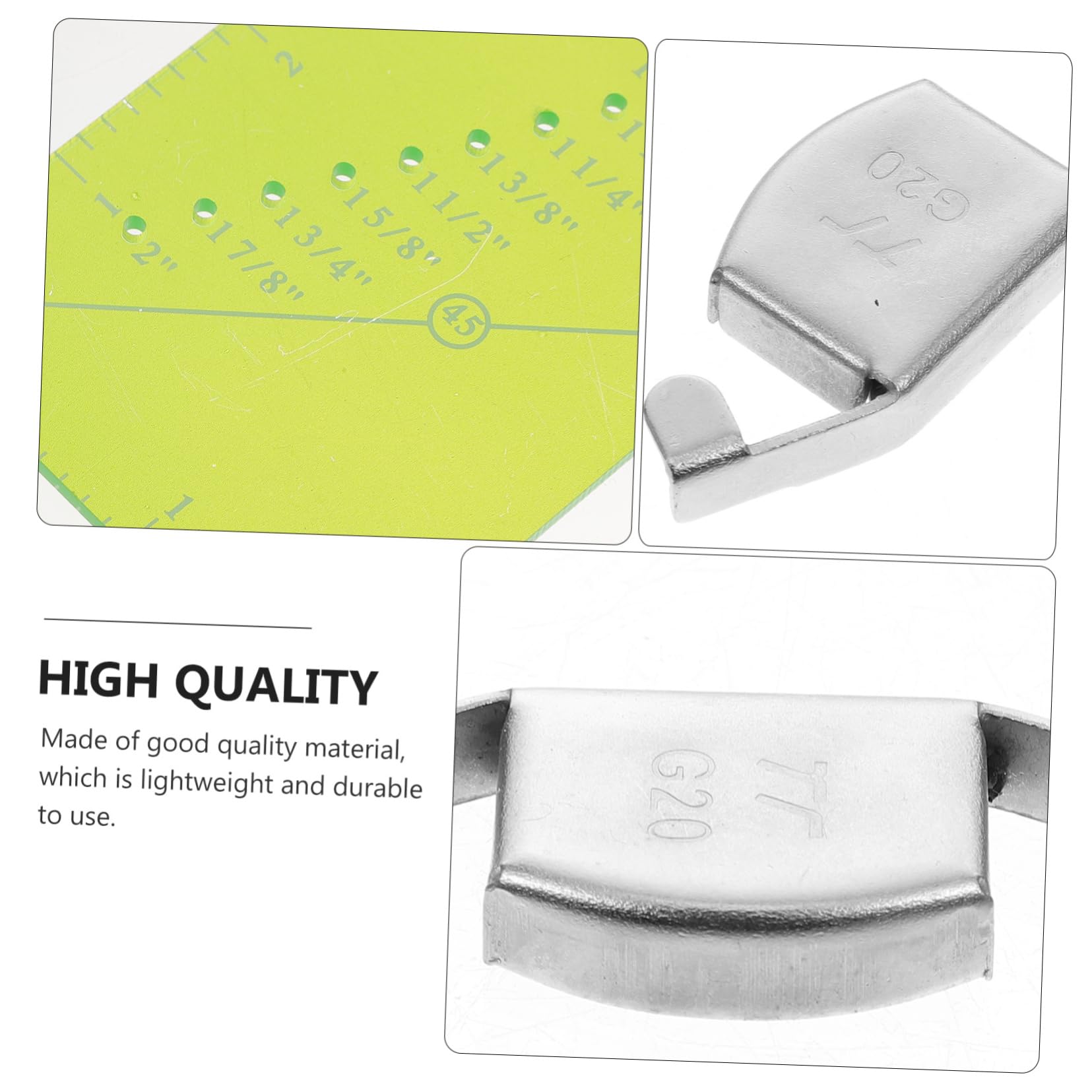 2 Set Di Pratici Strumenti Di Misurazione Delle Cuciture Righello Per Margini Di Cucitura Per Trapuntatura Righello Per Patchwork Per Cucire Tessuti Per e Precise