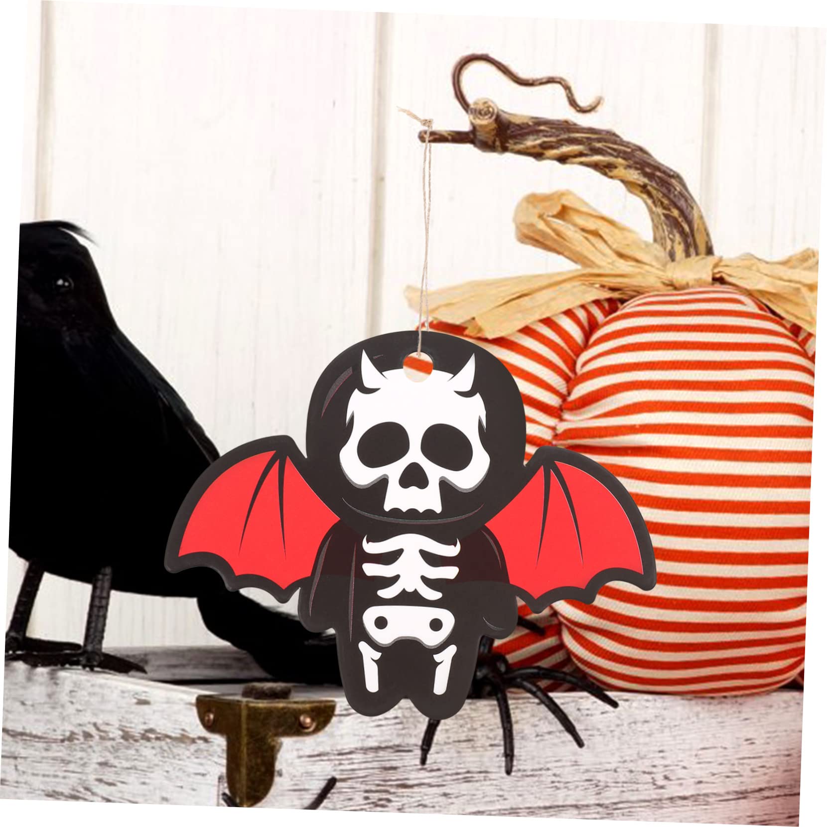 PRETYZOOM 500 Stück Fledermaus Anhänger Zum Aufhängen Halloween Ausschnitt Süßes Oder Saures Tag Halloween Anhänger Hängende Verzierung