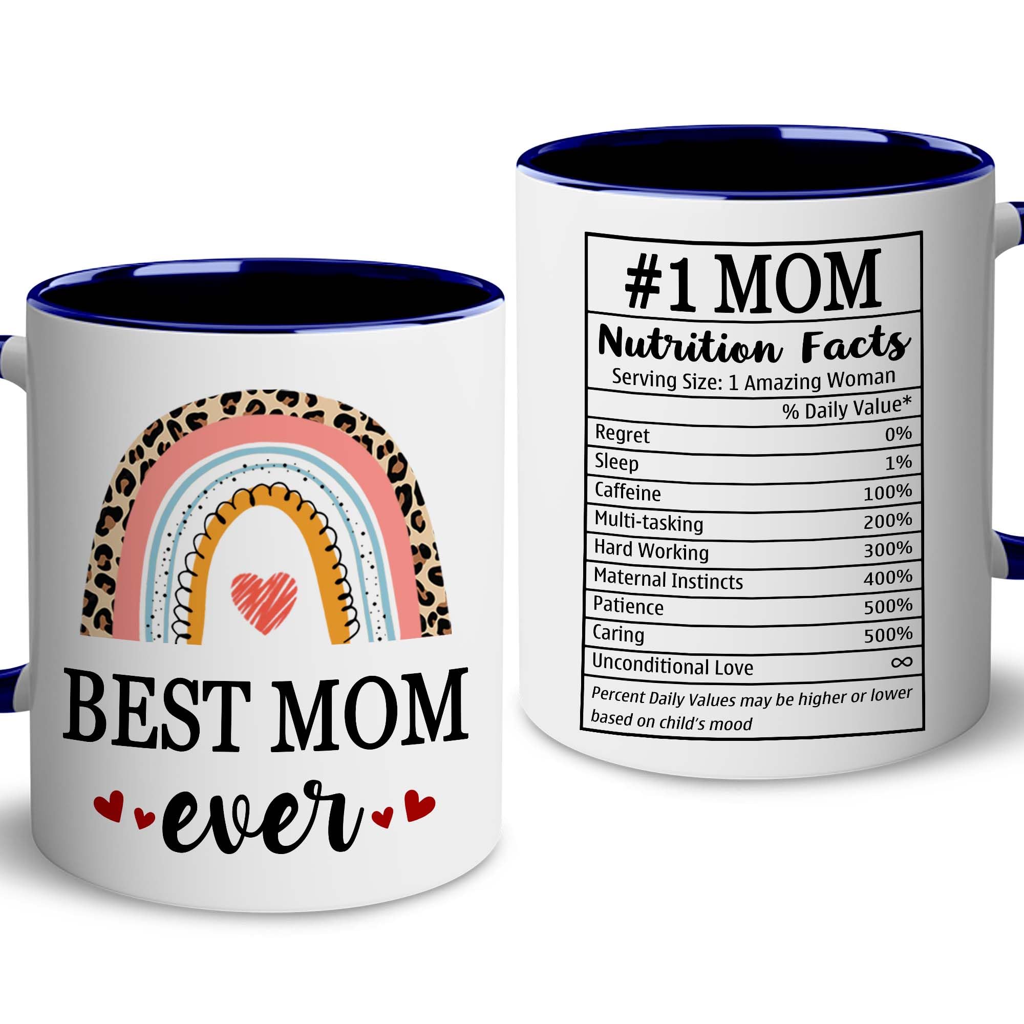 DEKIDOKAMom Gifts Best Mom Ever Gifts Mom Nutrition Facts Mug Mom  Gifts on Mothers Day Birthday Gifts, Christmas Gifts for Mom, Grandma,  Aunt - Main Image