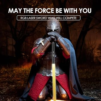Light Saber Kids,Light Up Saber with Sound- 7 Colors Changeable Retractable Lightsaber Sword Toys for Party Favors,Halloween Christmas Stocking Filler Gift(63cm)