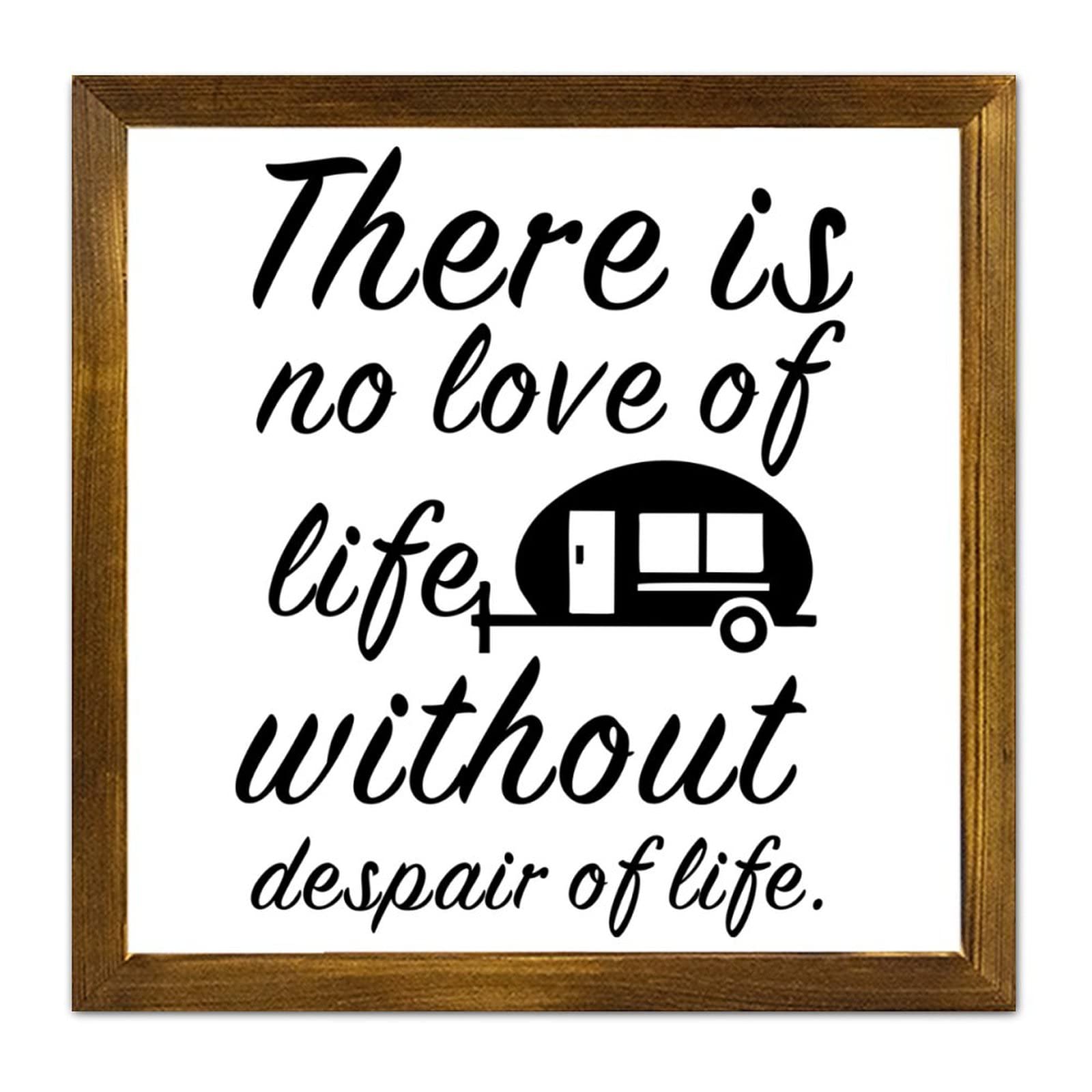 Plaque en bois encadrée inspirante 30,5 cm pour prière familiale