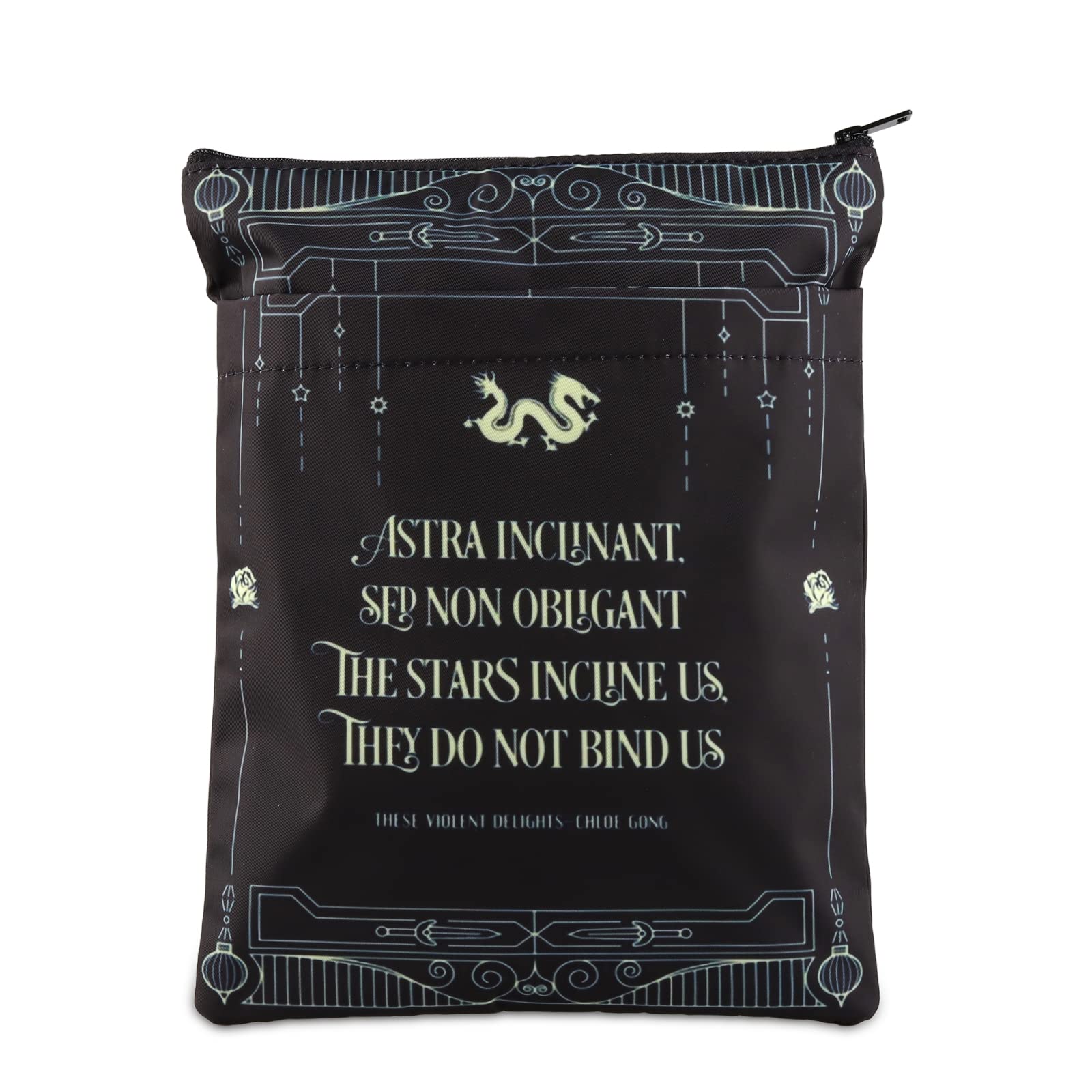 BWWKTOP Violent Novel Book Sleeve Roma Montago And Juliette Cai Fans Gifts The Stars Incline Us They Do Not Bind Us Book Cover Book Protector (astra inclinant)