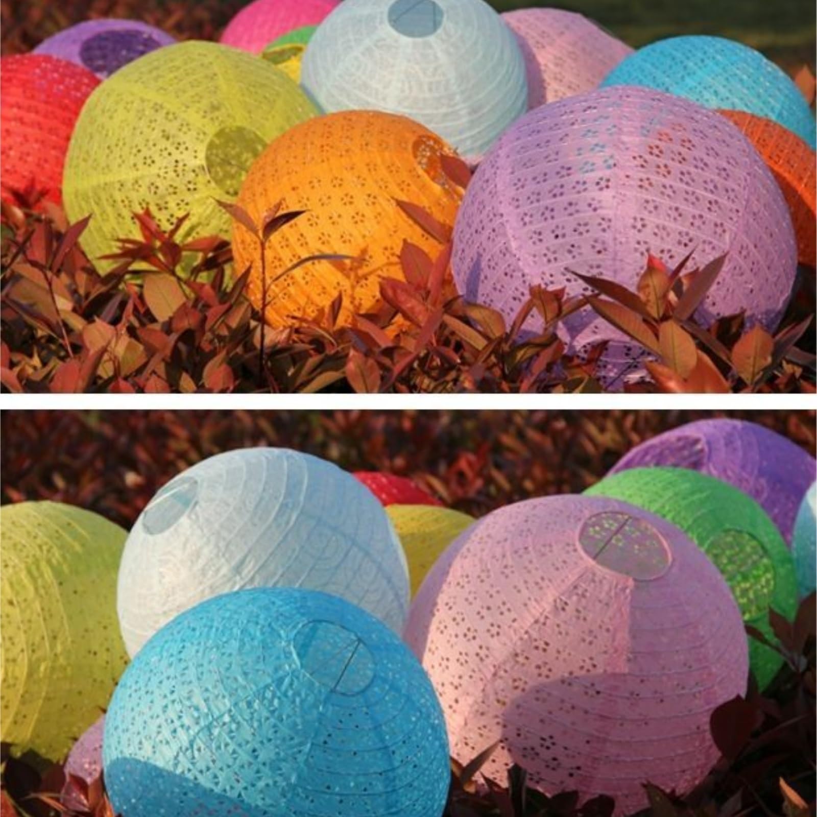 Wiosenna Latarnia Festiwalowa, 9 Szt. Okrągłych Chińskich Japońskich Wiszących Lampionów Papierowych Do Domu, Restauracji, Kościoła Przyjęcie(40cm)