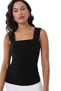 JOSEPH RIBKOFF Womens Square-Neck Cami Style 143132J Color