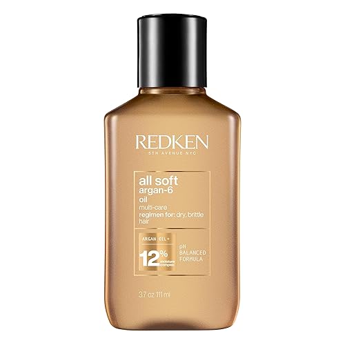 Redken Tratamiento de aceite de argán 6 suave Para cabello seco Acondiciona profundamente el cabello añade suavidad y brillo Con aceite de argán Redken Tratamiento de aceite de argán 6 suave Para cabello seco Acondiciona profundamente el cabello añade suavidad y brillo Con aceite de argán
