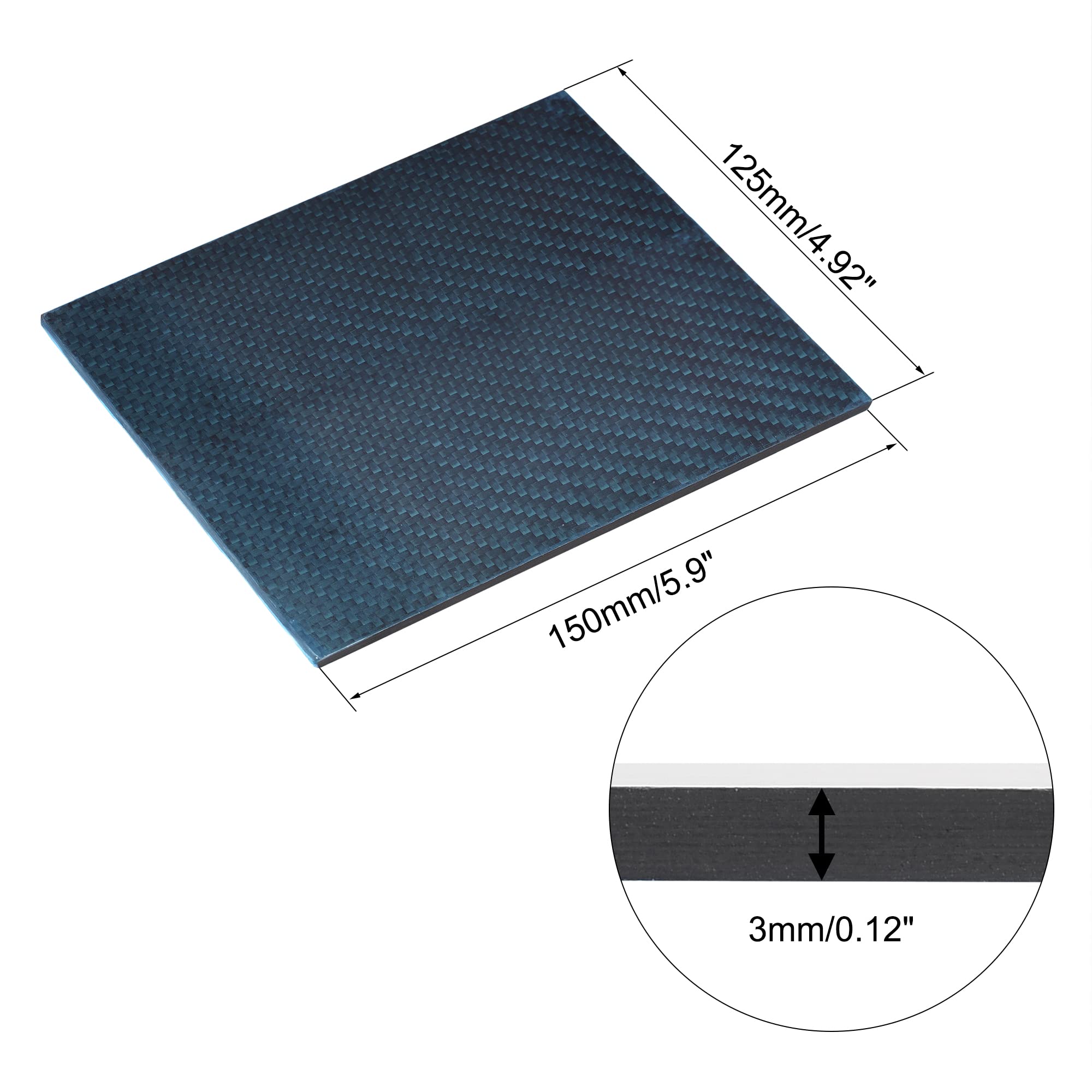 Carbon Fibre Sheet; 1mm, 2mm, 3mm, 4mm - Easy Composites - View #9