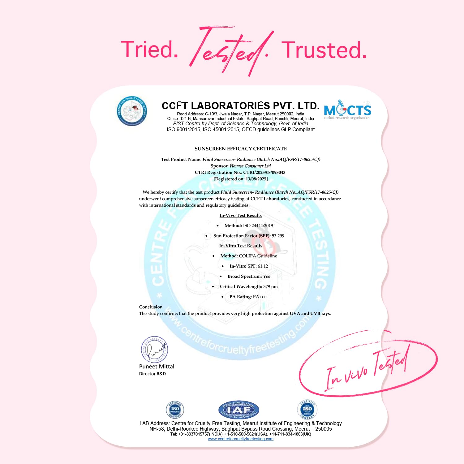 Aqualogica Radiance+ Sunscreen - SPF 50+ PA++++ -10 Aqualogica Radiance+ Sunscreen - SPF 50+ PA++++ -10