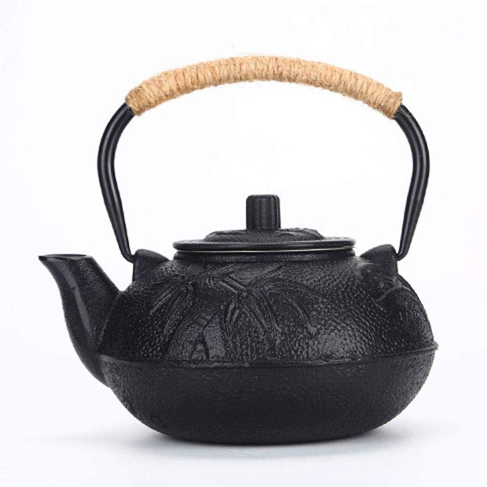 Tetera De Hierro Fundido Japonés De 600 Ml Con Infusor - Hervidor De Té De Hierro Fundido Mantiene La Temperatura - Vintage Lilac Blossom Tea Kettle - Artículo Del Coleccionista Para El Té Aficionados