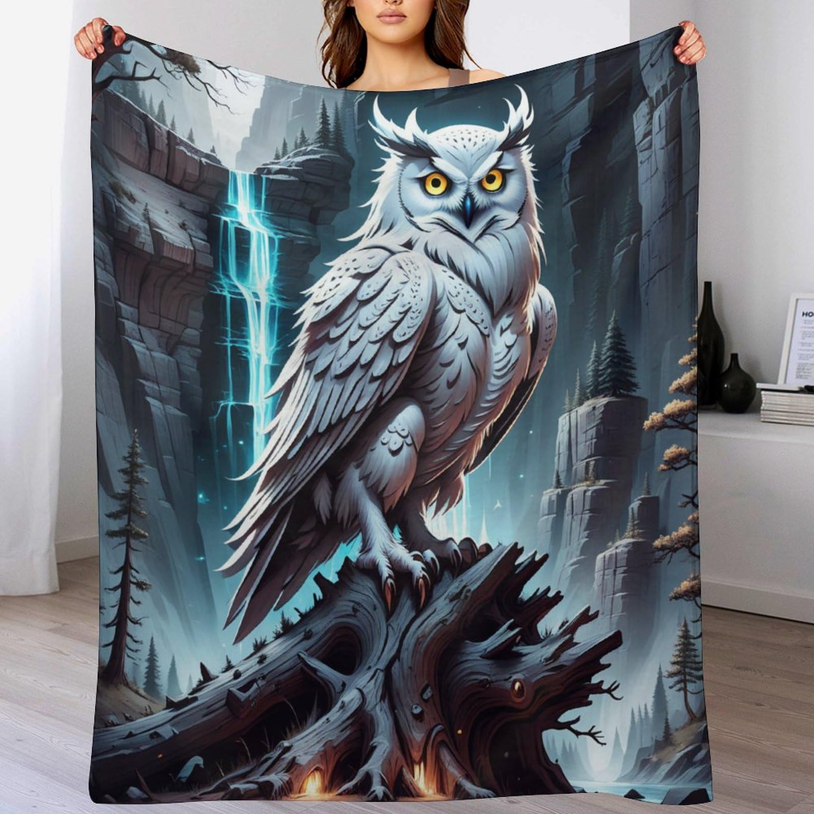 Couverture polaire douce flannel pour vos soirées cinéma cocooning