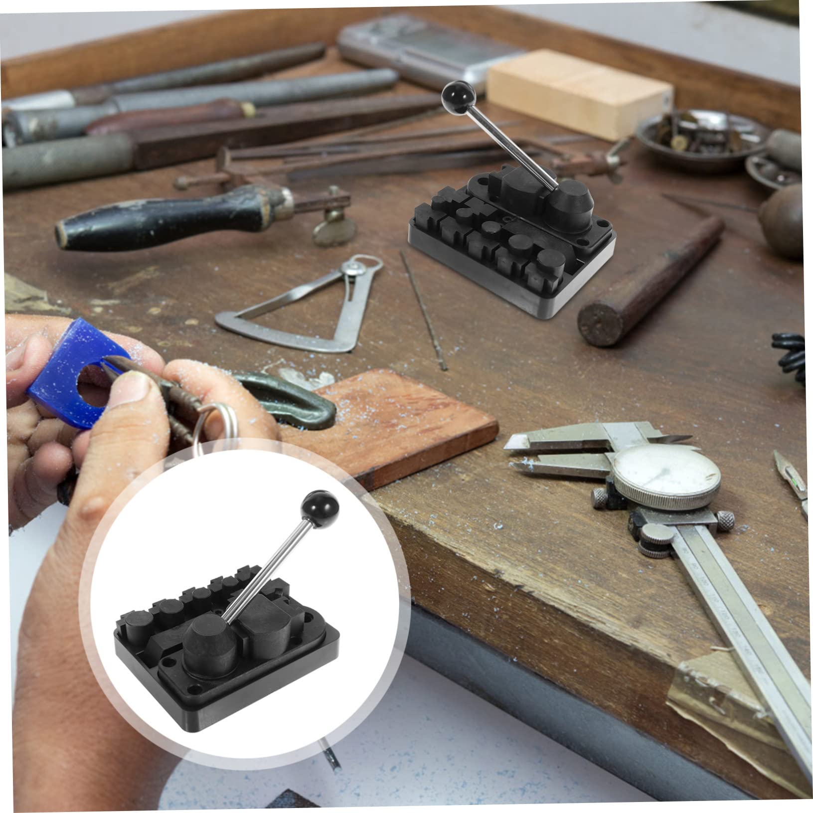 AUTSUPPL Multifunktionaler Schmuck Ring Bieger Ringpressen Werkzeug Für Schmuckherstellung Und Reparatur Verschleißfest Rostfrei Verschiedene Für Diy Bastler Und Profis