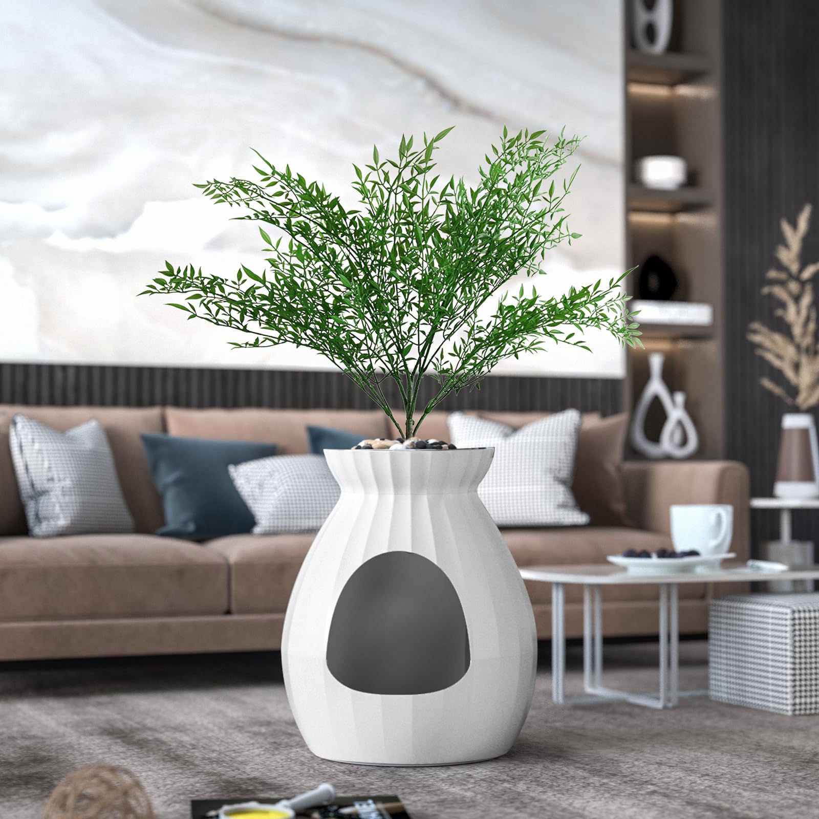 Hidden Plant Cat Litter Box ã€?Upgraded XXLã€‘ with Ionization