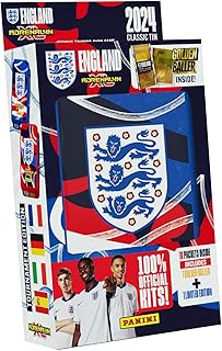 England Adrenalyn XL 2024 Official Tournament Edition Trading Cards - Classic Tin