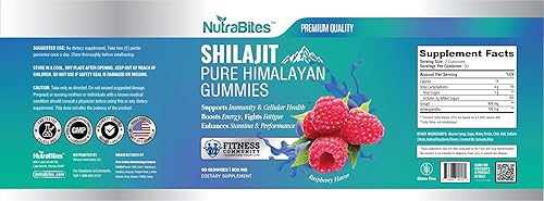 Miniatura 3 de Gomitas puras de Shilajit del Himalaya con Ashwagandha  Energía, Resistencia y Apoyo al Rendimiento  800 mg de Shilajit, ácido fúlvico, vitalidad