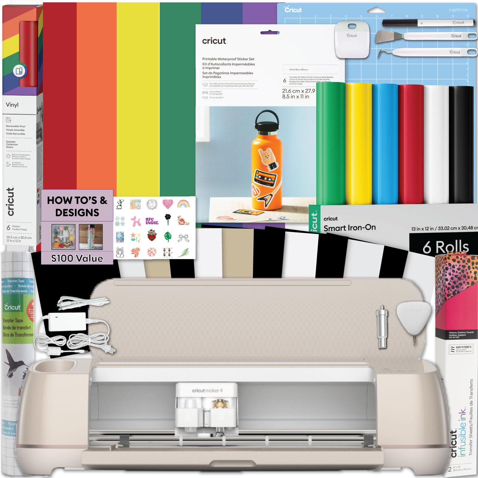 Cricut Maker 4 - Ultimate Sticker Making Machine -1 Cricut Maker 4 - Ultimate Sticker Making Machine -1