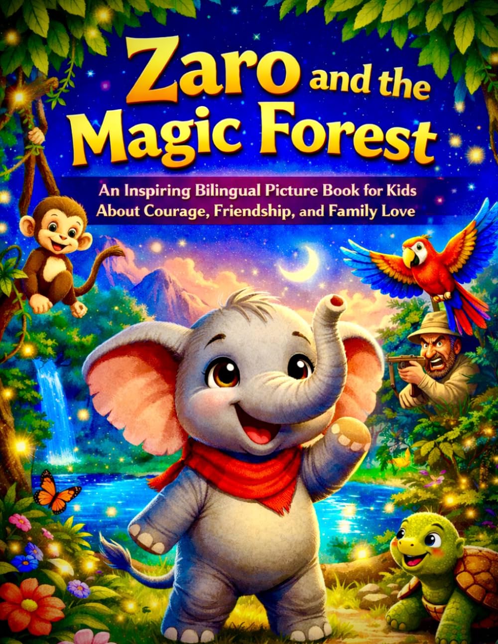 Zaro and the Magic Forest: An Inspiring Bilingual Picture Book for Kids About Courage, Friendship, and Family Love