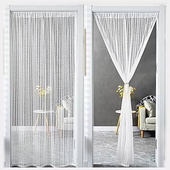 Amazon｜GMUMU レースのれん 夏用 目隠し 間仕切りカーテン 230