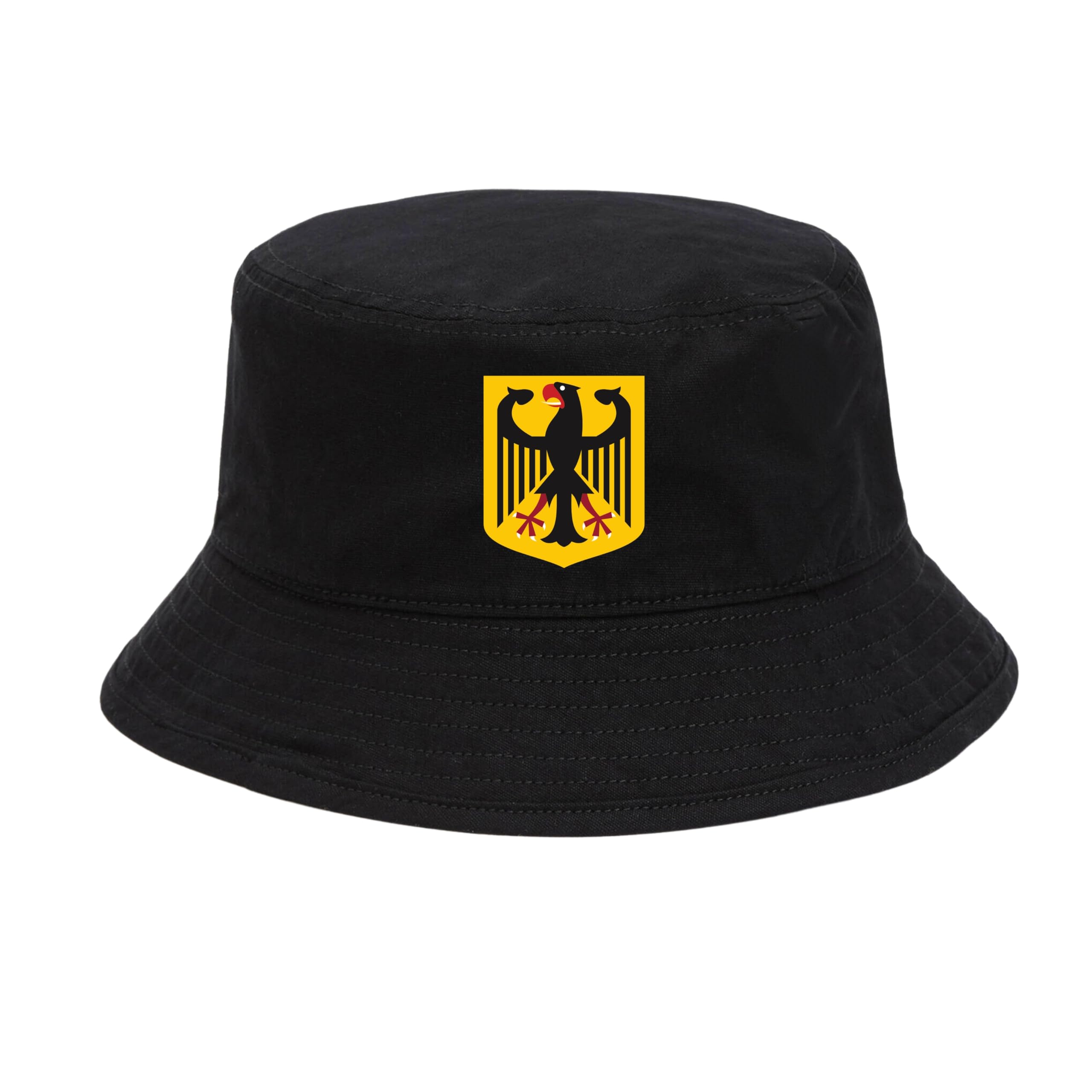 Germany Hat European Championship Football 2024 Men Women Fishing Hat Bucket Hat European Championship Germany Fan Item DE Public Viewing EM Decorative Cap Hat Men Women Football Eagle Crest