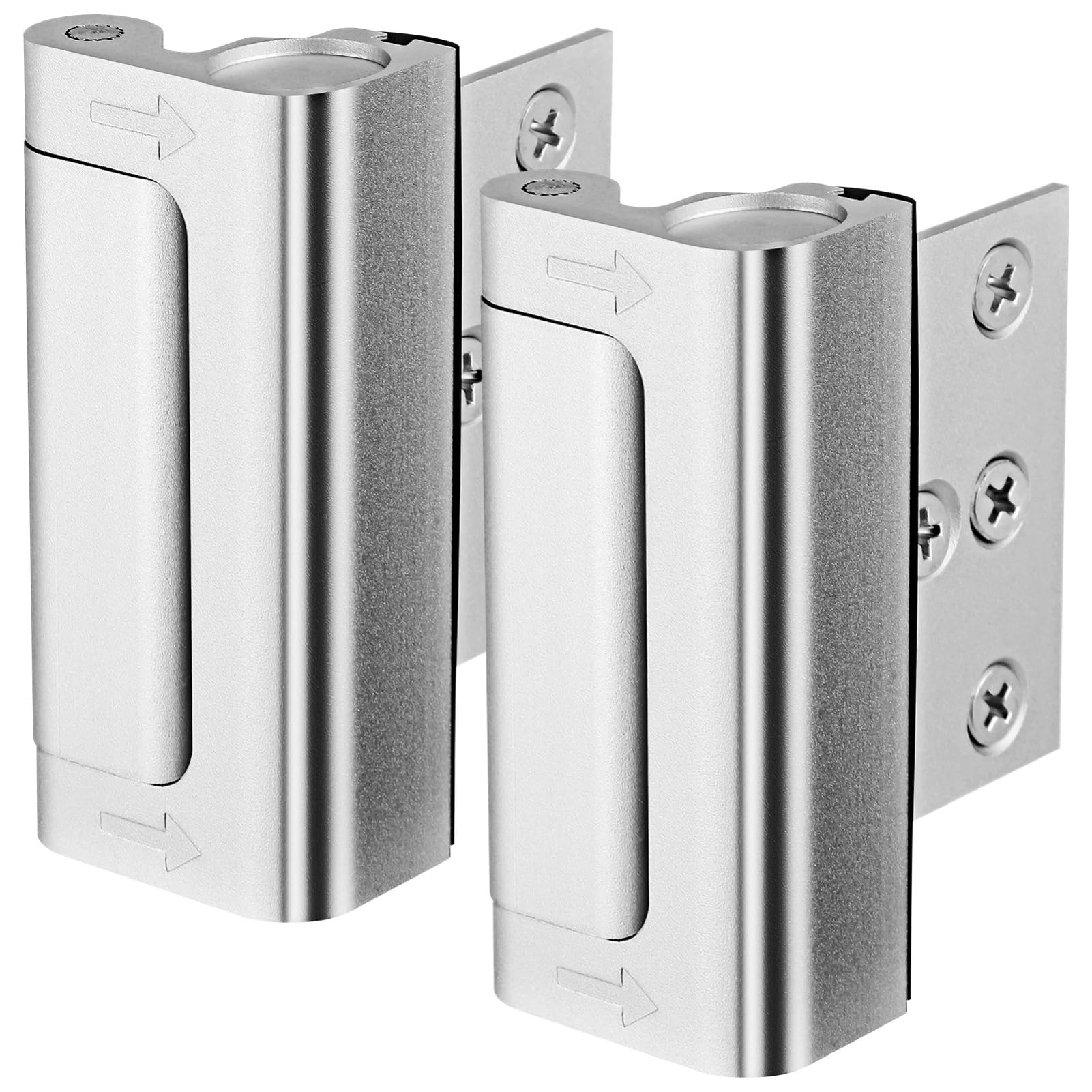 Türverstärkungsschloss aus Aluminiumlegierung, Silber