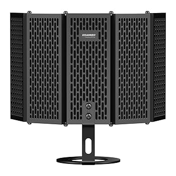 Aokeo アイソレーションシールド　セット Amazon.com: Aokeo Professional Studio Recording Microphone