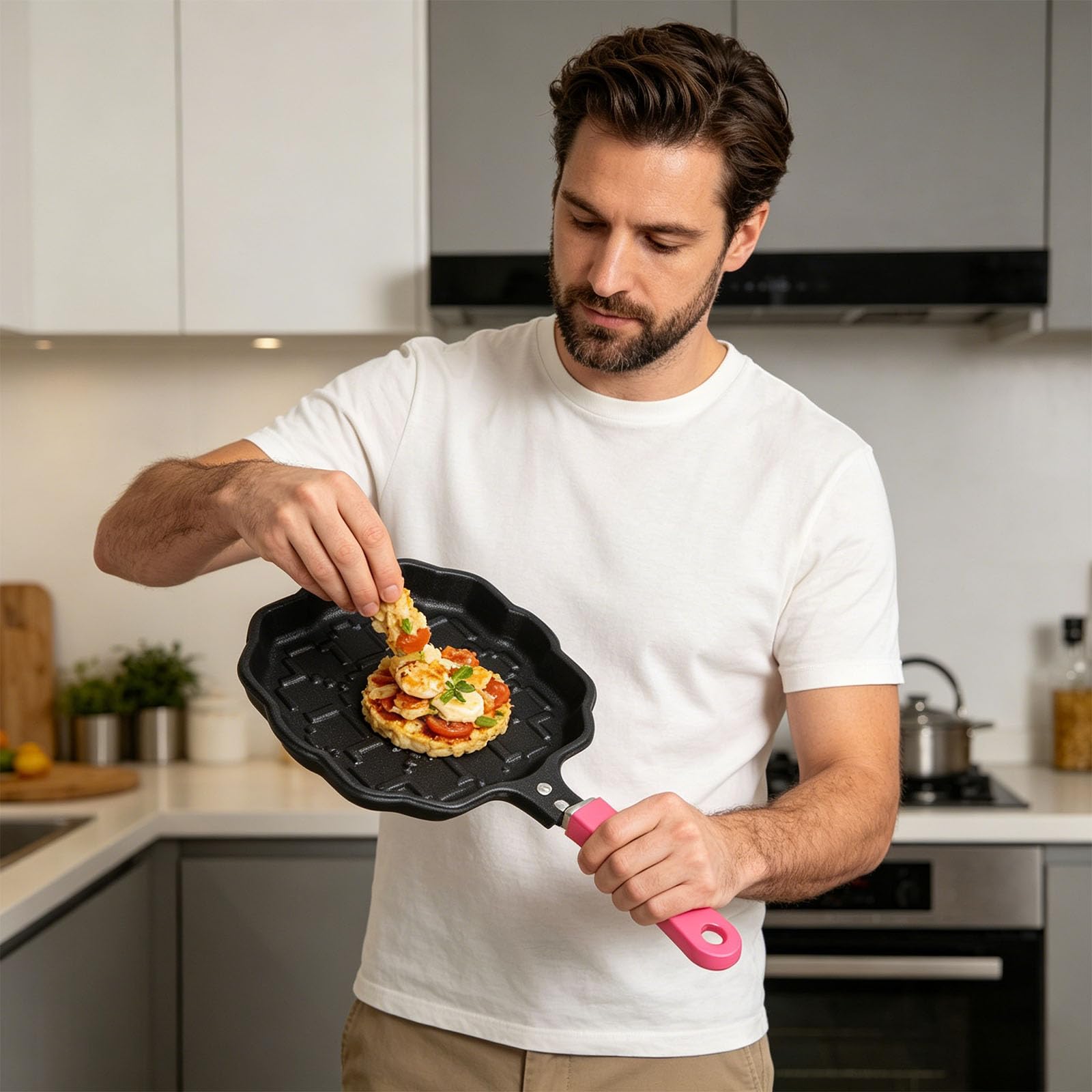 Premium Antihaft Backblech mit schneller Erwärmung, ideal für Desserts und Backblech in Lebensmittelqualität für den Heimgebrauch