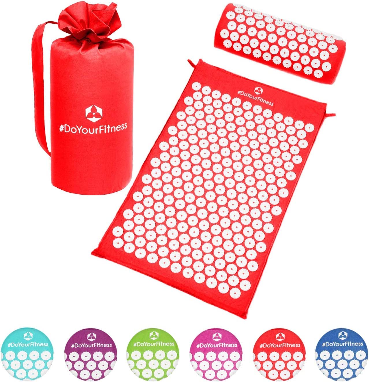 #DoYourFitness Red Acupressure Mat