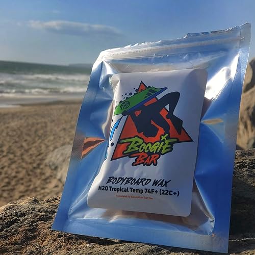 Miniatura 4 de EB Boogie Bar Bodyboard - Cera con bolsa - Tropical