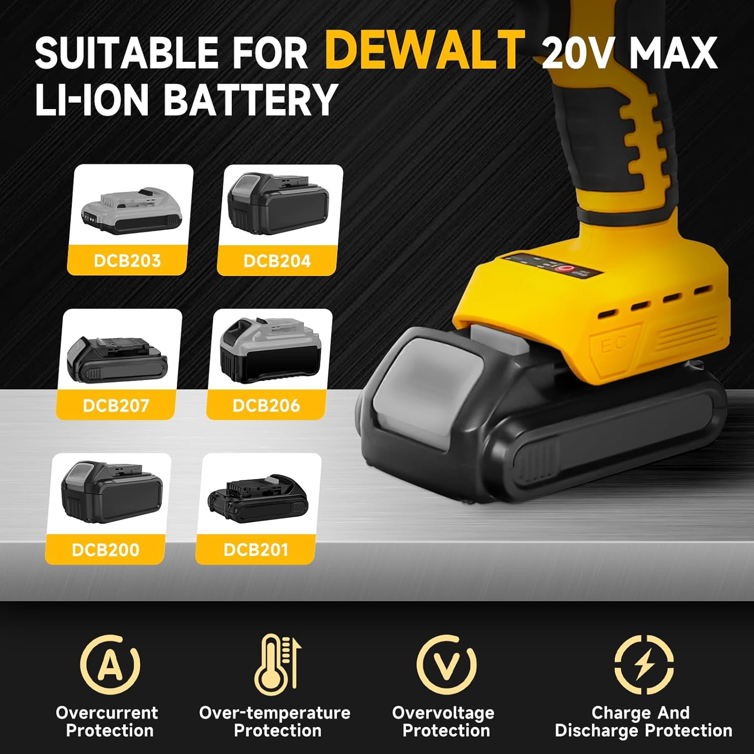 Cordless Metal Shear for DeWalt 20V Max Battery, Brushless 14GA Steel Metal Cutter with 360° Roftaiting Head, 221 Ft-Lbs Torque for Cutting Stainless Sheet, Iron, Carpet, Leather,Cardboard(NO Battery)