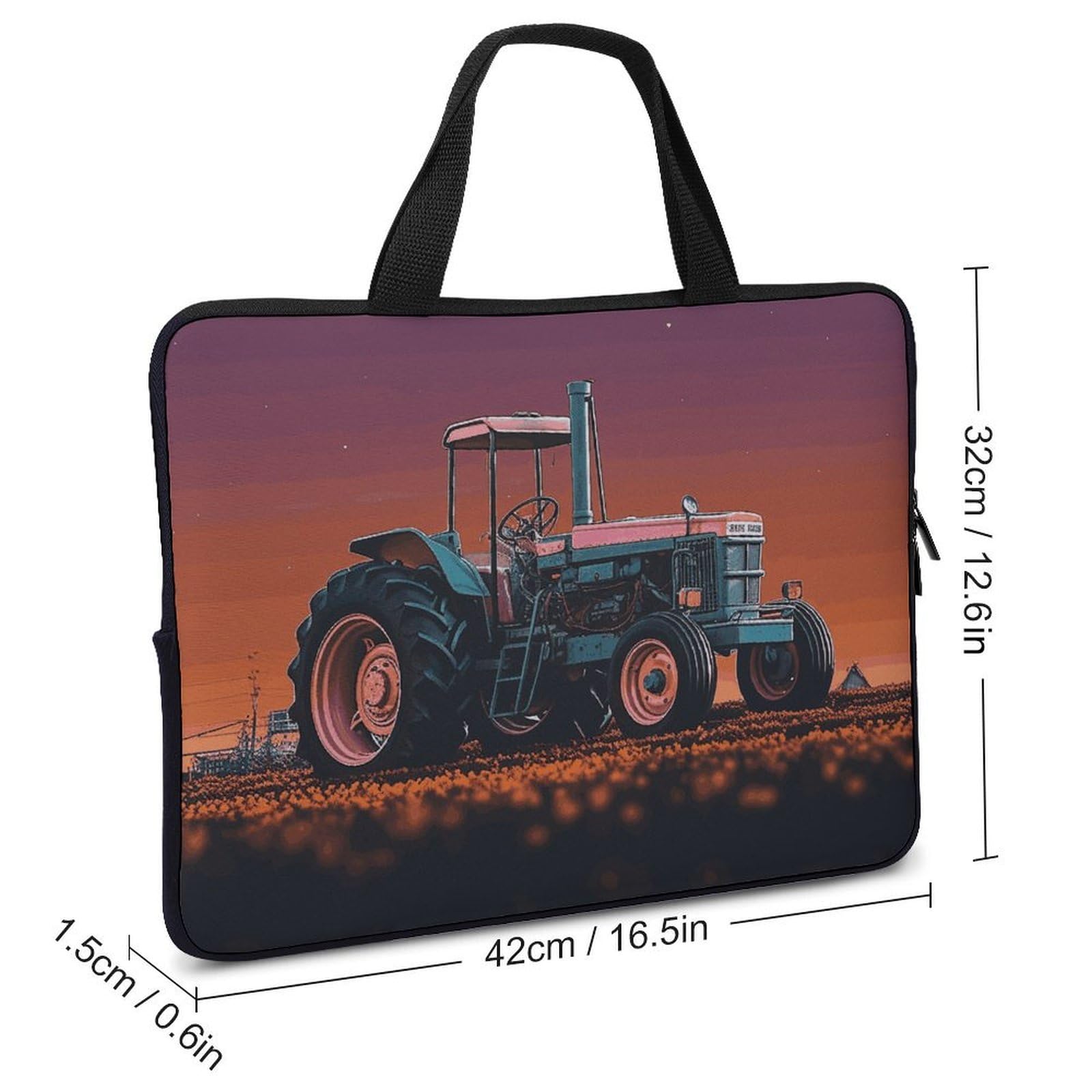 Custodia per computer portatile da 17", ultra sottile, leggera e impermeabile, in neoprene resistente, con cinghia da polso