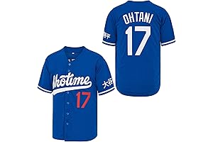 Men's #17 Shohei Ohtani Baseball Jersey