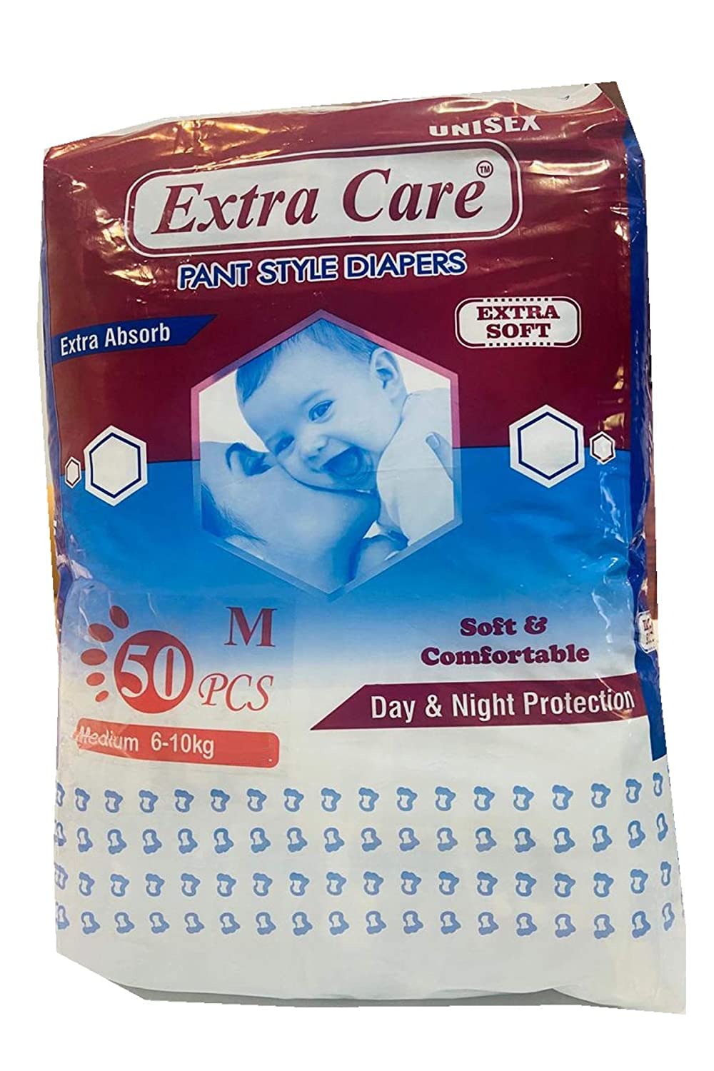 ALIZEE Extra Care Pant Style Baby Diaper (50 Pieces) Medium size (M) with All round Protection Pants for rash free with upto 10hr absorption comfortable and safe for long-term wear.-image-24