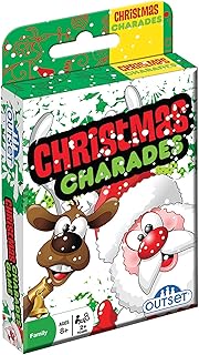 Outset Media - Christmas Charades Card Game - Contains 210 Charades 4 or More Players for Ages 8 and up