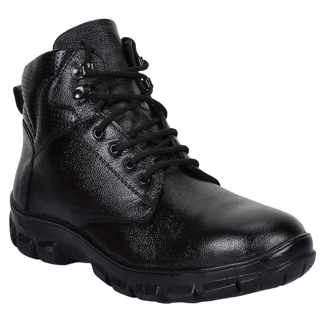 AEGON Tusker Mens Industrial Water Resistant Anti Skid Leather Safety Shoes with Steel Toe - Black, Size 6 (B0913CXKX8) Amazon Price History, Amazon Price Tracker