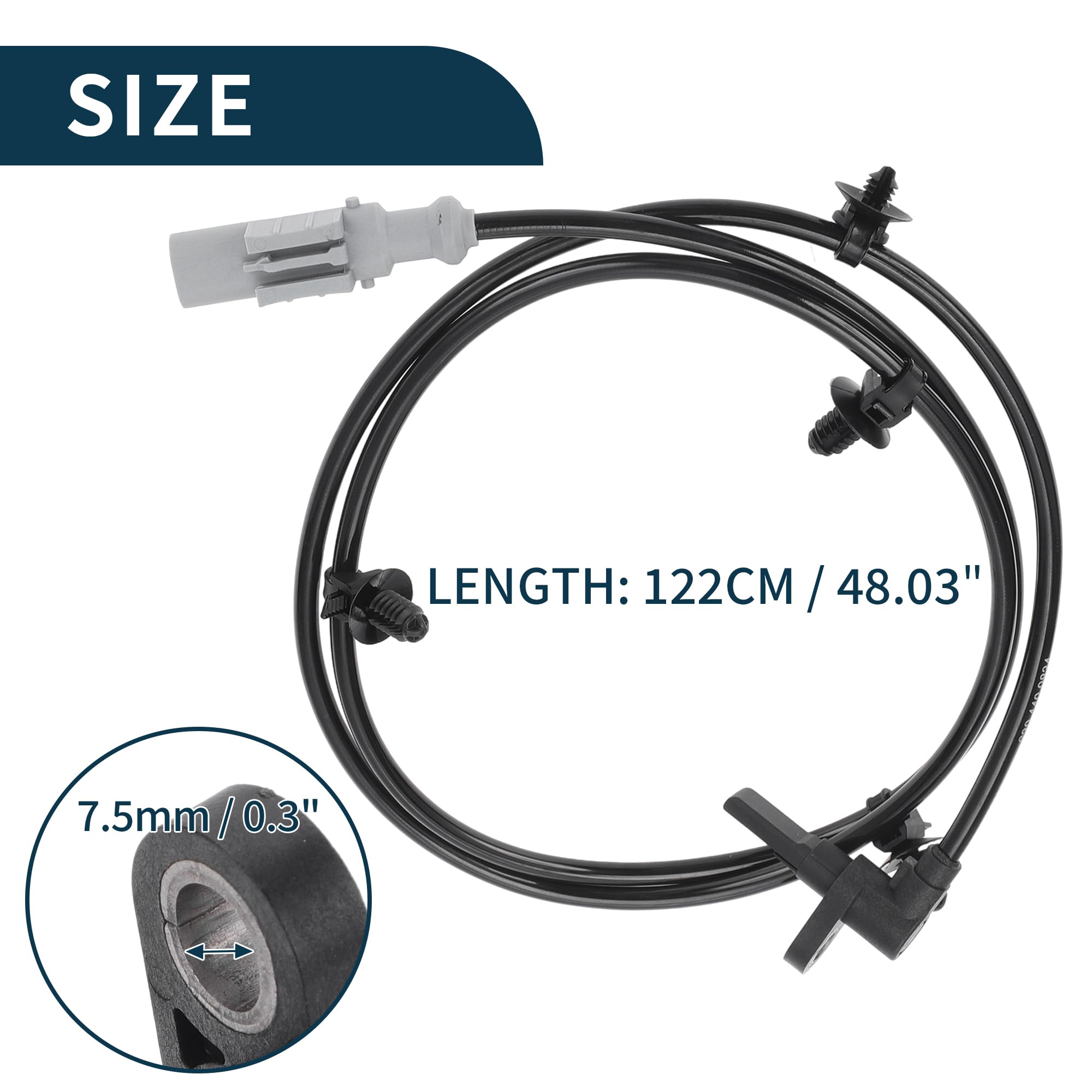 Amazon.com: TUCKBOLD ABS Wheel Speed Sensor for Mercedes-Benz Vito