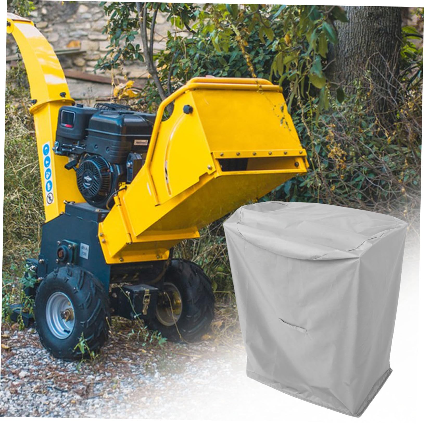 Wasserdichter Oxford Mulcher Schutzhaube 210D Für Gartenhäcksler UV Beständig Outdoor Abdeckung Für Elektrische Laubhäcksler Und Schredder Abdeckhaube