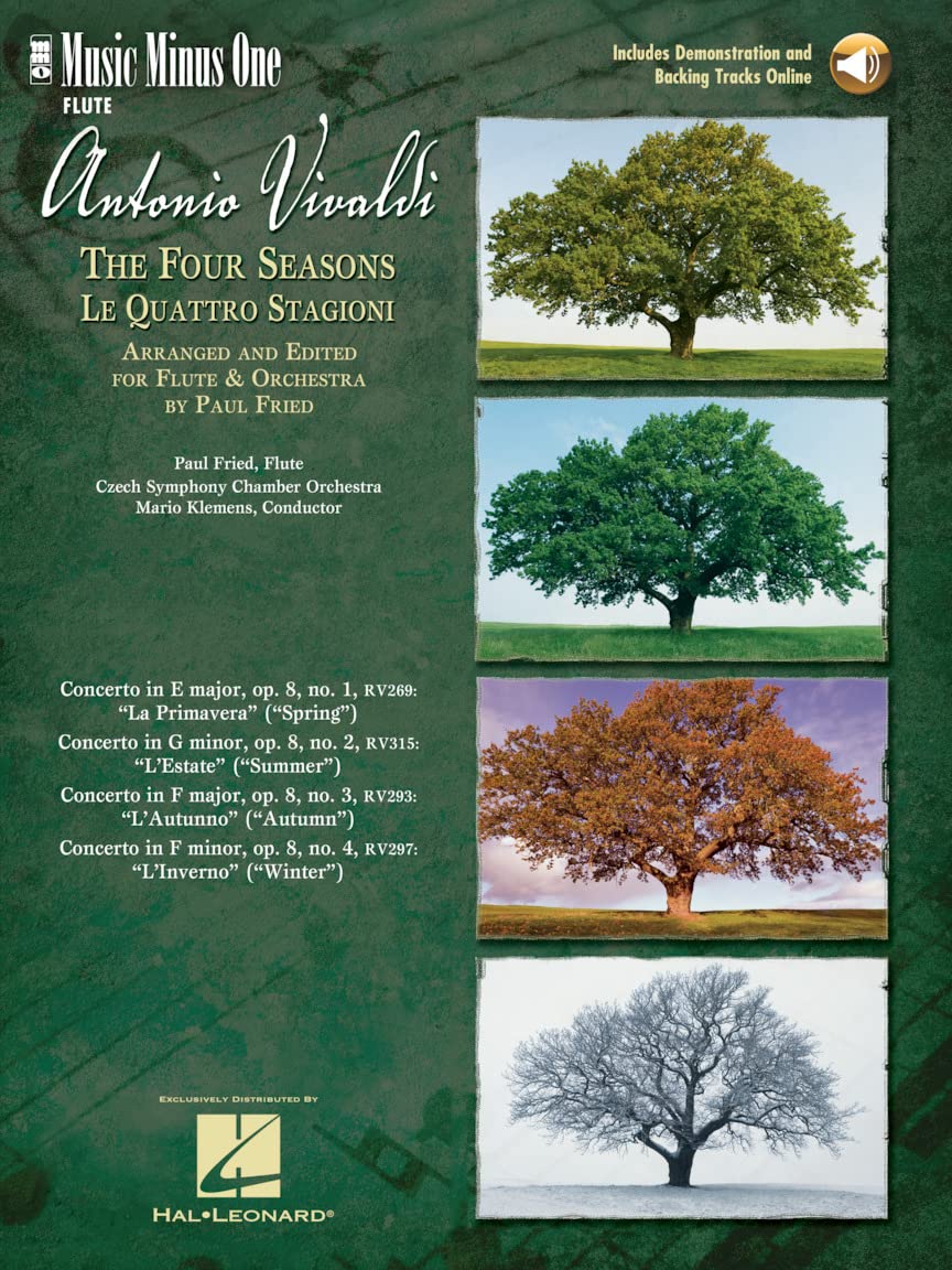 Vivaldi: The Four Seasons for Flute Book/Online Audio