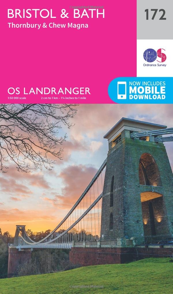 Bristol & Bath, Thornbury & Chew Magna by Ordnance Survey (Sheet map, folded)