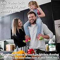 Vista 5 de 6% de peróxido de hidrógeno de grado alimenticio (32 onzas líquidas, paquete de 4) – Limpiador natural multiusos – Fabricado en Estados Unidos