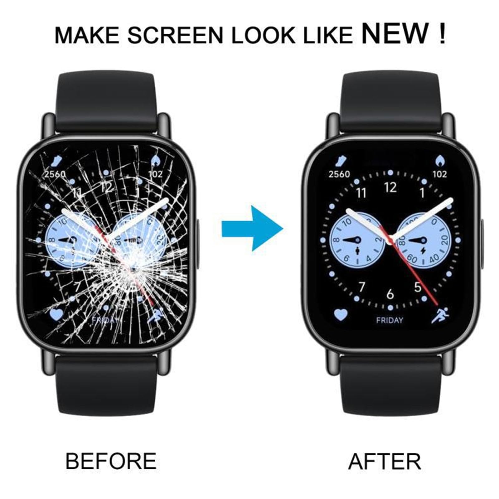 Digitalizador profesional de pantalla táctil LCD de repuesto para reloj inteligente Watch 5 Lite, digitalizador de pantalla de mantenimiento
