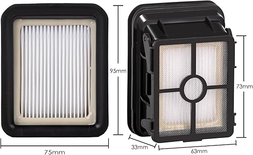 Miniatura 7 de (12 piezas) Filtros HEPA de repuesto compatibles con Bissell Crosswave 1785 1866 2306 2551 2554 2590 2593 2596 CrossWave Wireless Max todo en uno