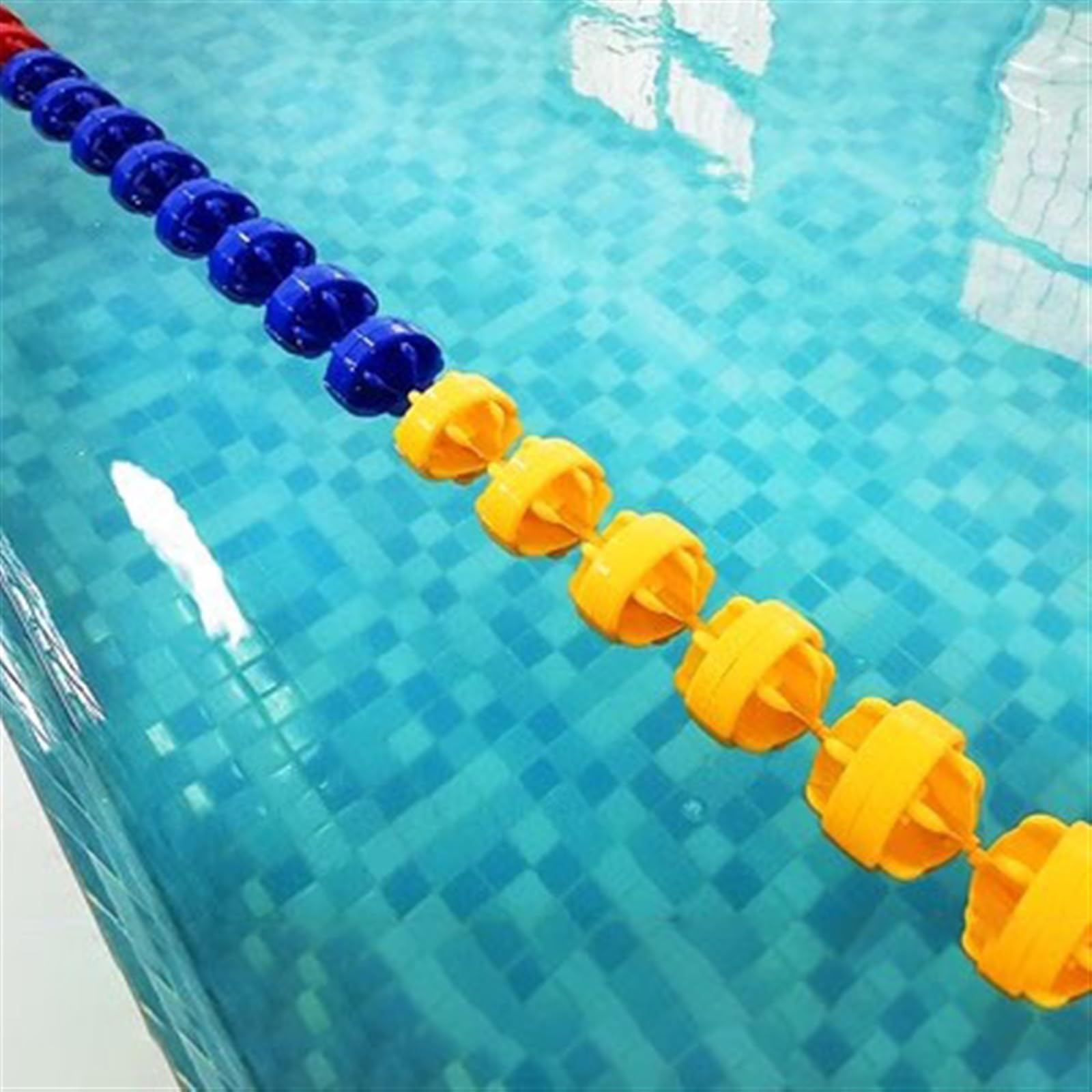 Ligne de sécurité flottante pour piscine et jeux de bassin