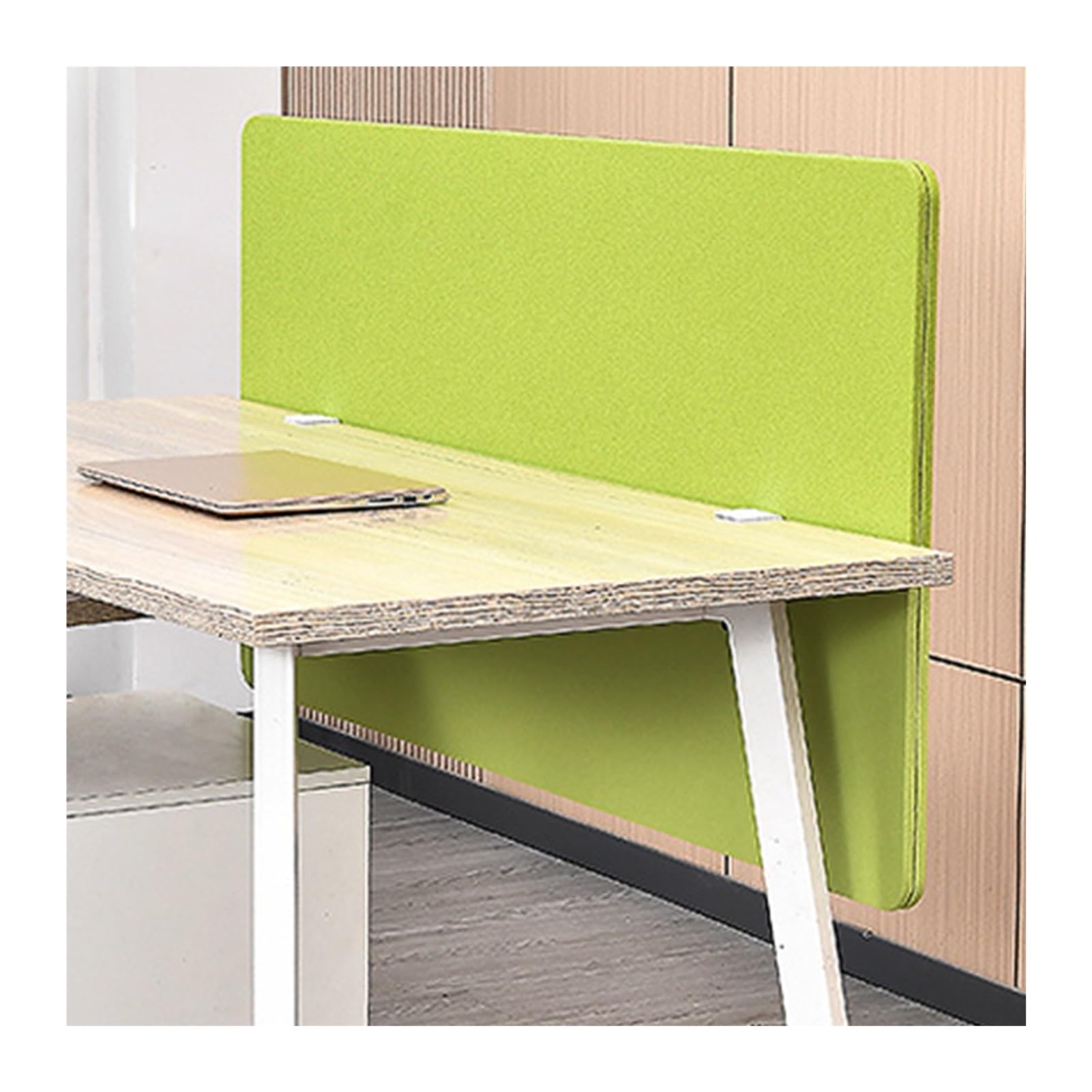LWJSOCP Acoustic Desk Divider Panel for Noise Reduction Soundproof Privacy Partition for Cubicle (Green 100x60cm)