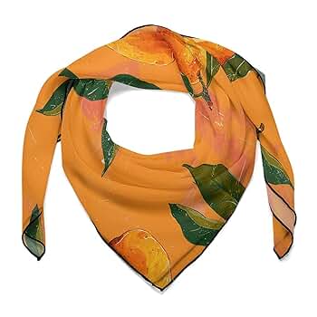 スカーフ MAX MARA STUDIO Woman Neck scarf Orange 2365410234600 021 Silk scarfs | Max Mara