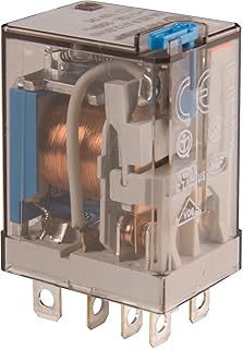 Finder 56.32.8.024.0040 DPDT 12A, 24V AC Coil, Agni Contact, Miniature Power Relay