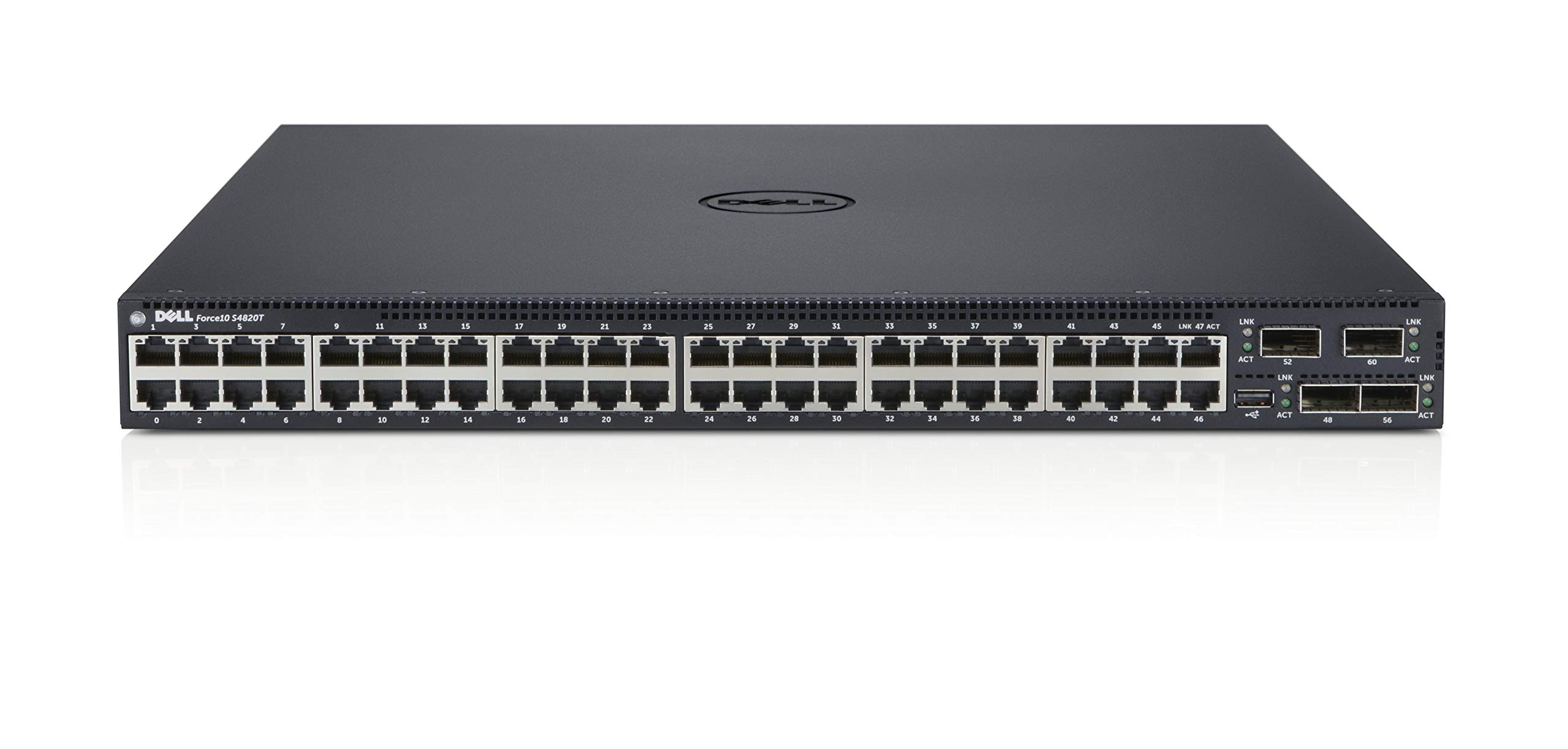 Dell Networking S4820T 48P 10GbE 4P QSFP+ RA Switch S4820T (Renewed)