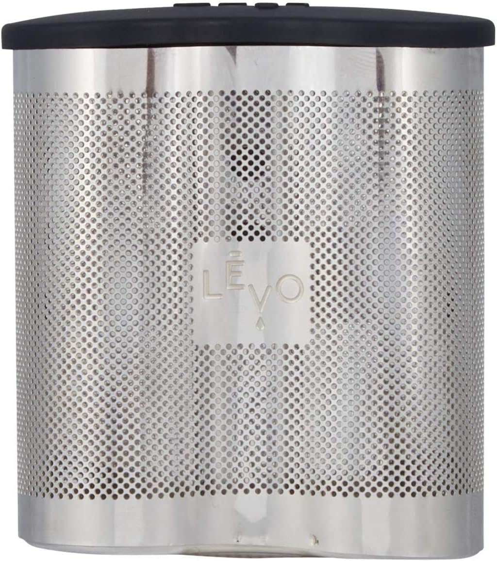 LĒVO Power Pod - Stainless Steel Herb Pod Accessory for LĒVO II & LĒVO Lux Herbal Infusion Machines - More Capacity for More Potent Homemade Herbal Infusions