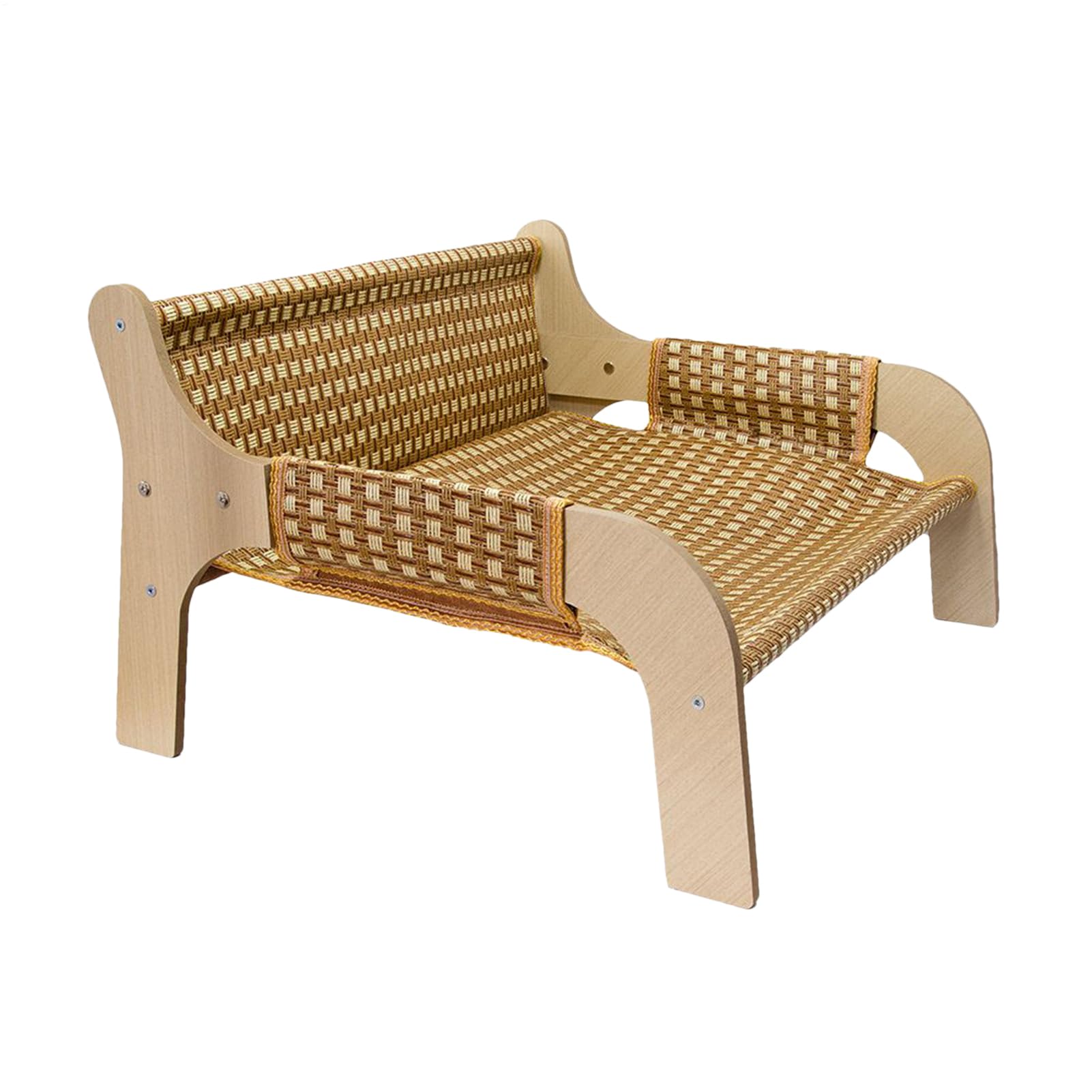 Elevated Cat Bed - Cat Hammock Beds | Dog Bed | Pet Couch Bedd | Breathable Furniture Cooling Lounge Chair Dogs Sofa for Kitten Small Doggy Summer Outdoor Living Room Bedroom Sleeping