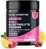 3-in-1 Electrolyte Powder - Sugar Free Low Carb Electrolyte Powder - Keto Electrolytes Hydration Powder - Whole Food Electrolytes Powder Drink Mix in Berry Lemonade, 363g [30 Servings]