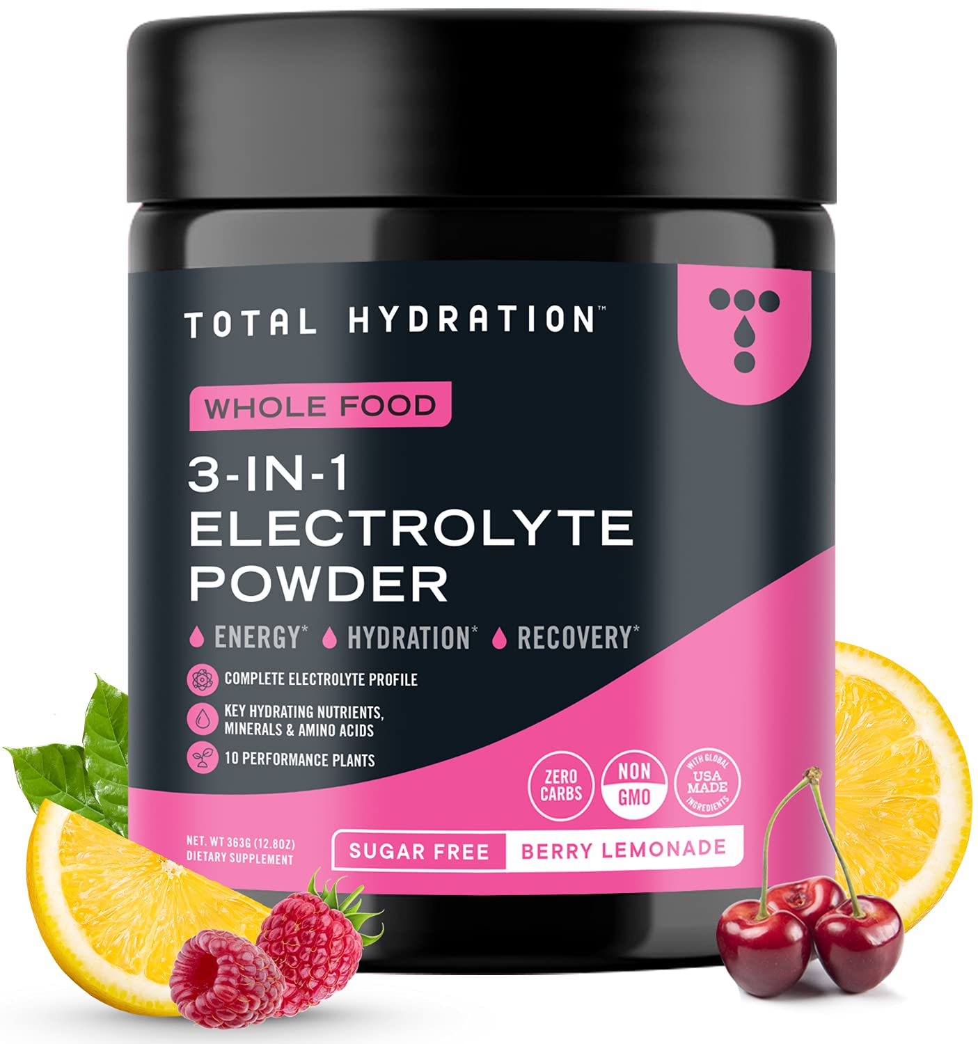 Buy Total Hydration 3in1 Electrolyte Powder Sugar Free Low Carb