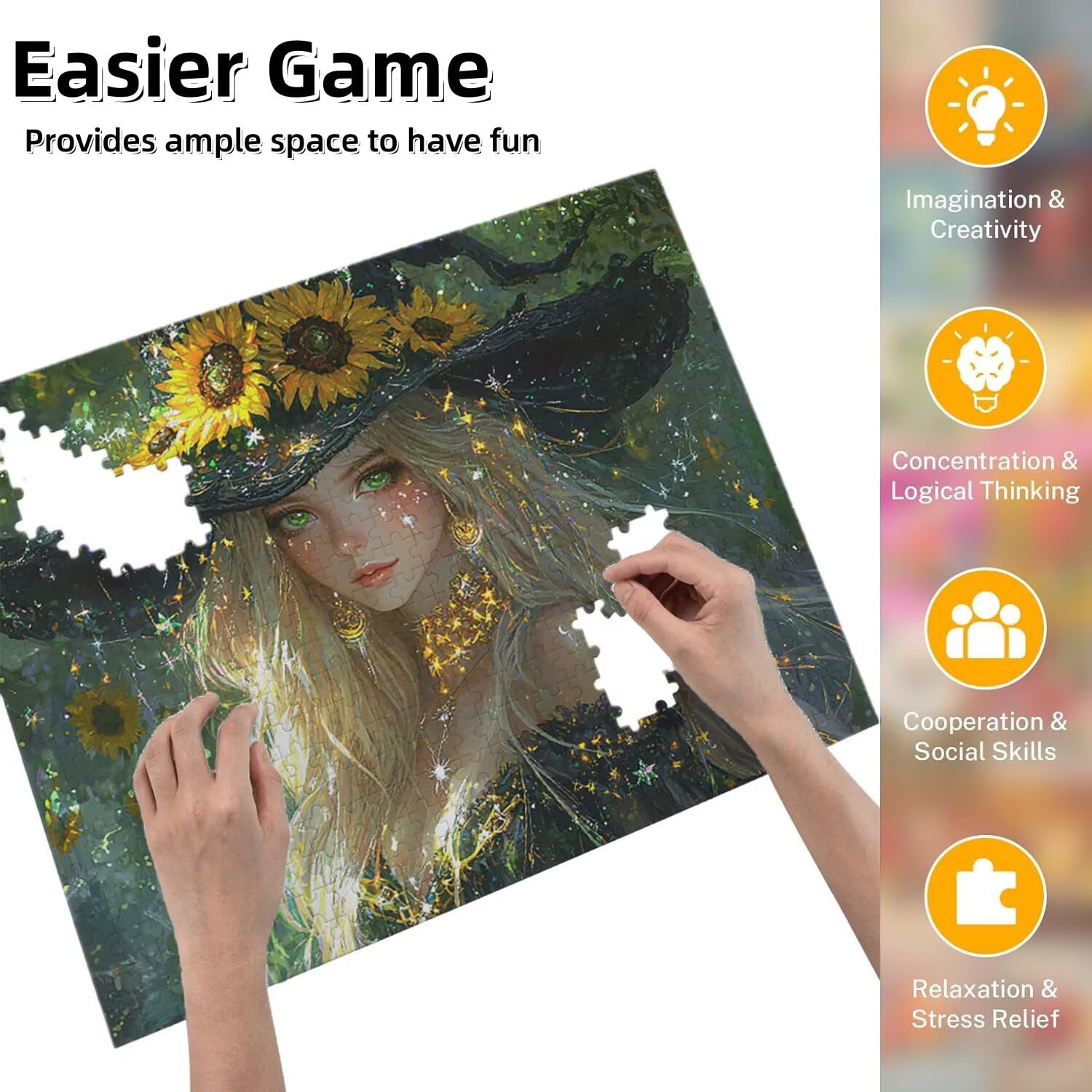 Puzzle układanki, 2000 sztuk klasycznych układanek, łamigłówek puzzle relaksacyjne inteligencja, trudne trudne puzzle dla dorosłych Wymagające puzzle gra rodzinna, prezent dla miłości, przyjaciela